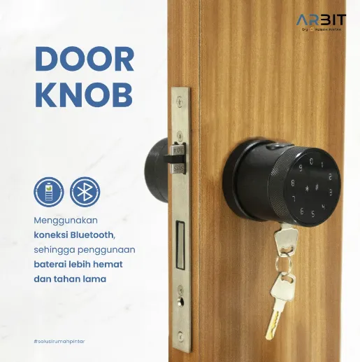 Door Knob Lock Fingerprint